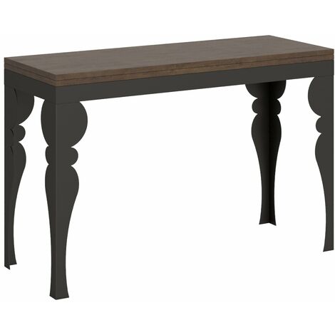 Tavolo Salvaspazio Allungabile 120x45/90x80/78 cm Paxon Double Noce