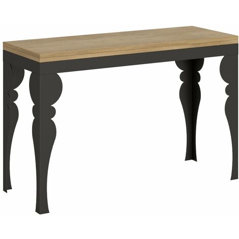 Tavolo Salvaspazio Allungabile 120x45/90x80/78 cm Paxon Double Quercia Naturale
