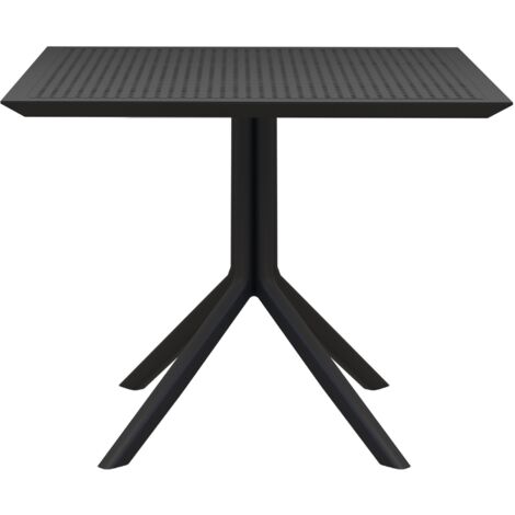 Tavolo Sky 80 x 80 cm nero