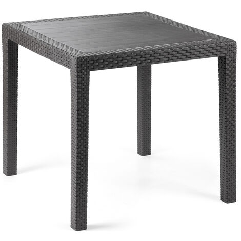 Strandgut07 Tavolino in polyrattan 110 x 60 x 36 cm 