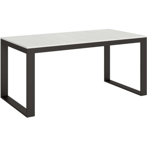 Tavolo TECNO EVOLUTION 120 allungabile fino a 224 cm BIANCO FRASSINO