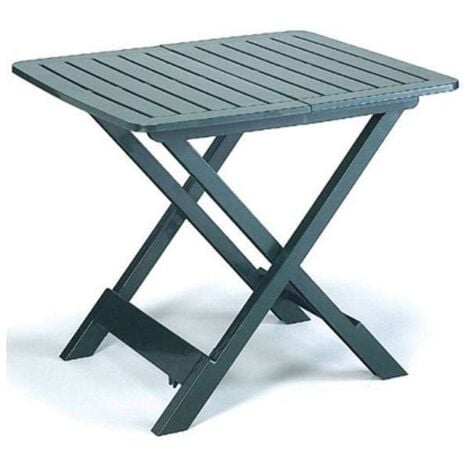 TAVOLO TEVERE PROGARDEN - PP VERDE CM 80X72 H.CM 70 - 1 pezzo