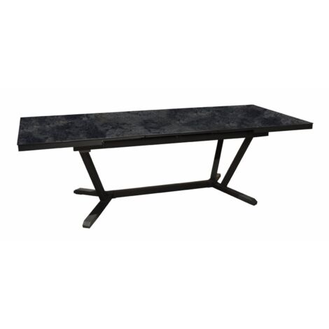 TAVOLO VITA 180/240X100 ALLUNGABILE IN KEDRA MAGMA ARREDAMENTO ESTERNI GIARDINO