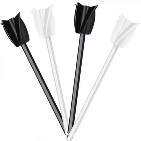 Tavolozza per miscelare la resina, 4 tavolozze riutilizzabili per miscelare la vernice, accessorio multiuso per miscelare resina, vernice, silicone, smalto ceramico (nero + bianco)