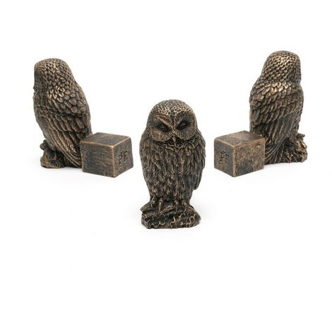 Tawny Owl Plant Pot Feet - Set of 3 - L8 x W4.5 x H9.5 cm