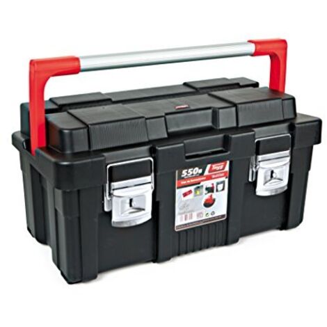 Tayg 170003 Cassetta degli Attrezzi in plastica-Alluminio Nº500-B