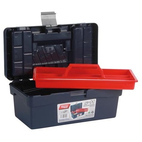TAYG 370011 B011 BOÎTE À OUTILS EN PLASTIQUE 356 X 192 X 150 MM