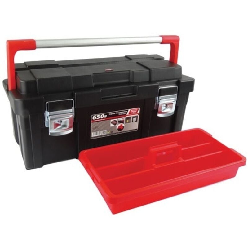 Industrias Tayg - tayg - Boite a outils 650 x 300 x 295 mm noir et rouge