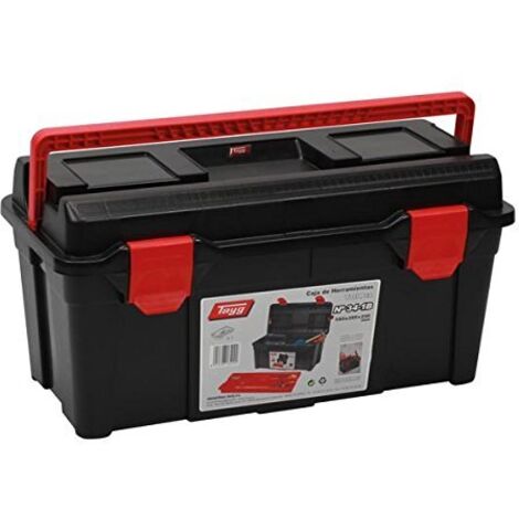 Tayg - Cassetta degli attrezzi - 580 x 285 x 290 mm - Con piano rimovibile