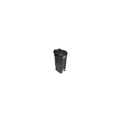 tayg cubo residuos 120 lt+rue+pedal 600x568x886 negro  443138