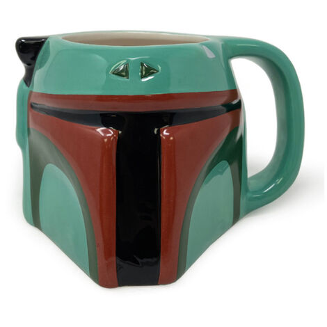 Taza 3D Boba Fett The Mandalorian Star Wars