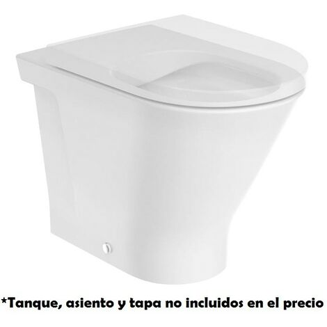 Taza adosada a pared con salida dual para inodoro ROUND THE GAP - ROCA