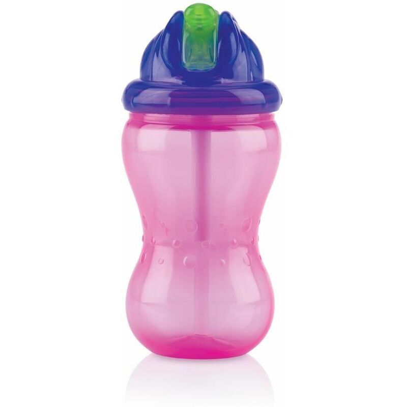 

Botella para Bebé Antigoteo Flip-It 12m+ Rosa, Nuby 360ml