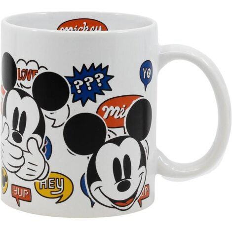 TAZA CERAMICA 325 ML EN CAJA REGALO IT\'S A MICKEY THING