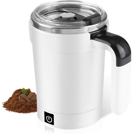Taza de café autoagitadora, taza de café magnética recargable, taza con batidora automática, taza de café autoagitadora, taza de café magnética, recargable por USB, para té
