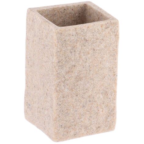 Taza de poliresina efecto piedra - natural - Tendance