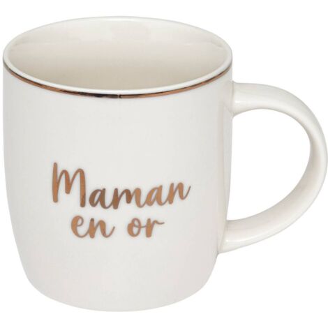 Taza de porcelana Golden Family 34cl - Sg secret de gourmet