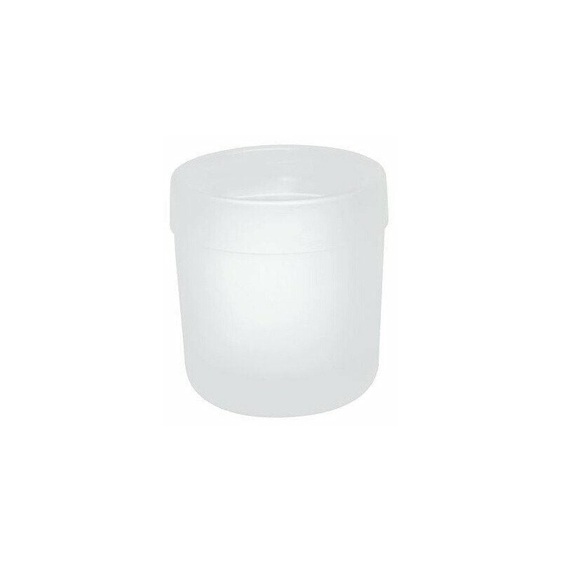 

Taza de vidrio SERIE 477 con fondo plano. blanco mate - Hewi