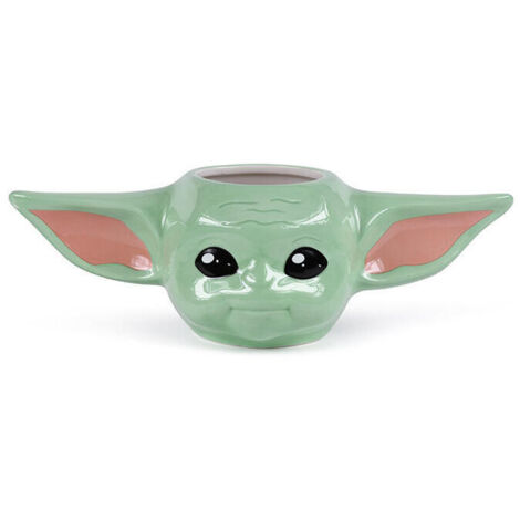 TAZA DESAYUNO FORMA THE MANDALORIAN BABY YODA PYRAMID INTERNATIONAL REDSTRING SCMG25972