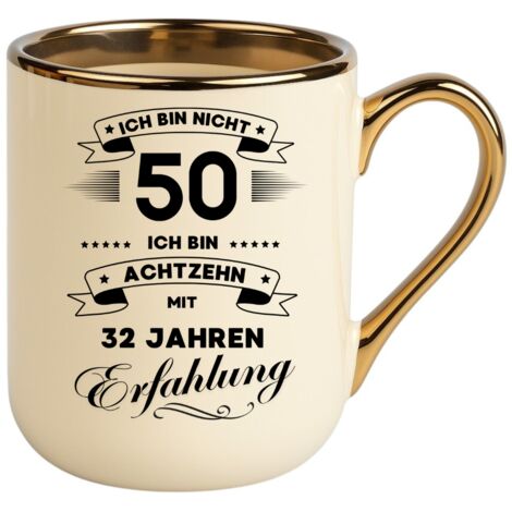 Taza divertida, regalo para el 50 cumpleaños