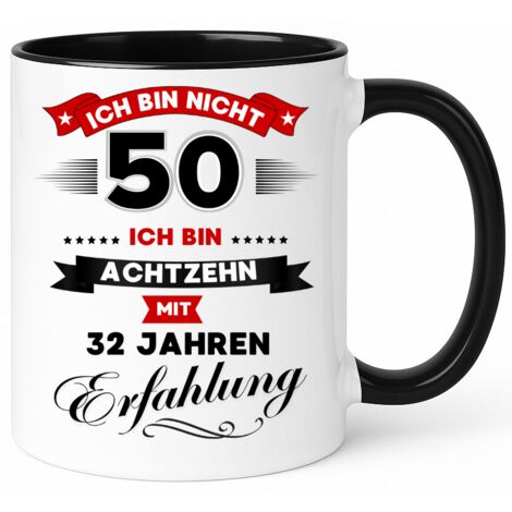 Taza divertida, regalo para el 50 cumpleaños