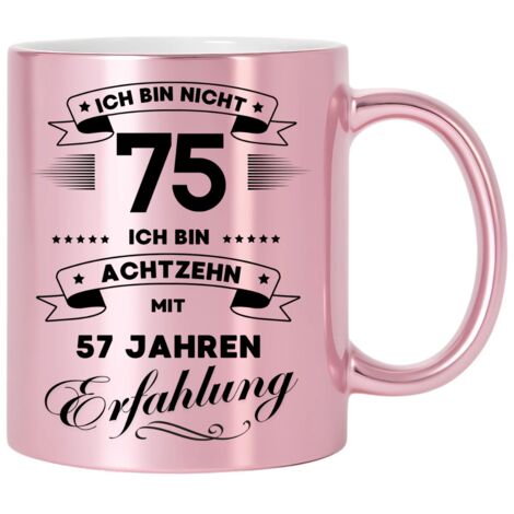 Taza divertida, regalo para un 75 cumpleaños