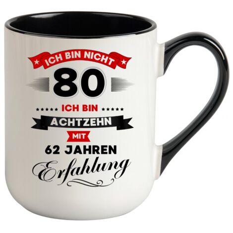 Taza divertida, regalo para un 80 cumpleaños