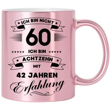 Taza divertida, un regalo para un 60 cumpleaños