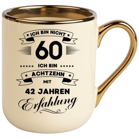 Taza divertida, un regalo para un 60 cumpleaños
