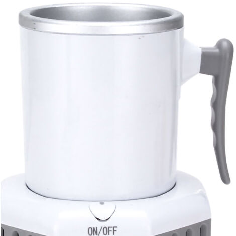 [Taza enfriadora de café] Taza enfriadora, taza enfriadora de aluminio, 420 ml, con función de aire acondicionado, fácil de usar, portátil, enfriamiento rápido.