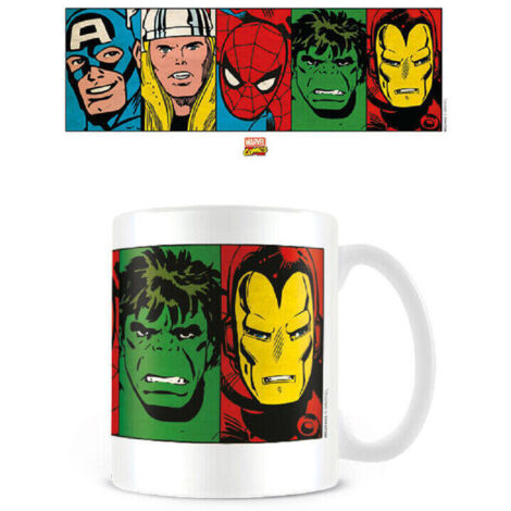 Taza Faces Vengadores Avengers Marvel