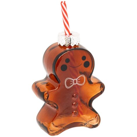Taza Gingerbread H.19,5cm cristal marrón - Feeric lights & christmas