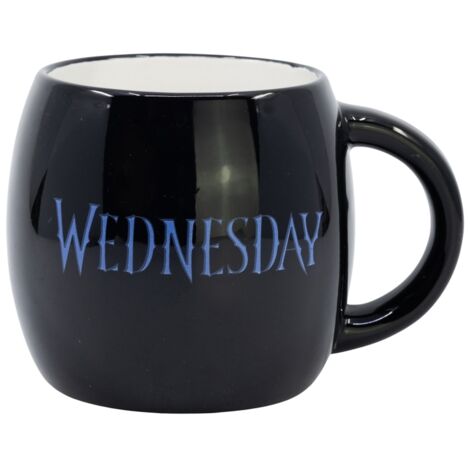 Taza Globe de cerámica de 380 ml en caja de regalo de Wednesday