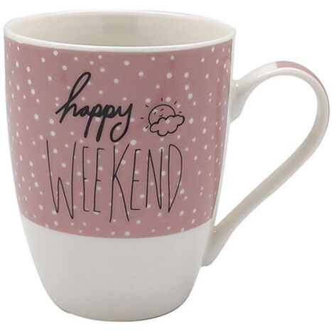 Taza Mug de Porcelana con Frases, 340 ml, Kb8