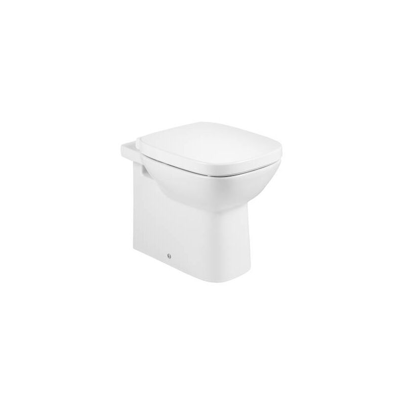 

Taza para inodoro Roca Debba Square adosada a pared salida dual 355x520x400mm Blanco