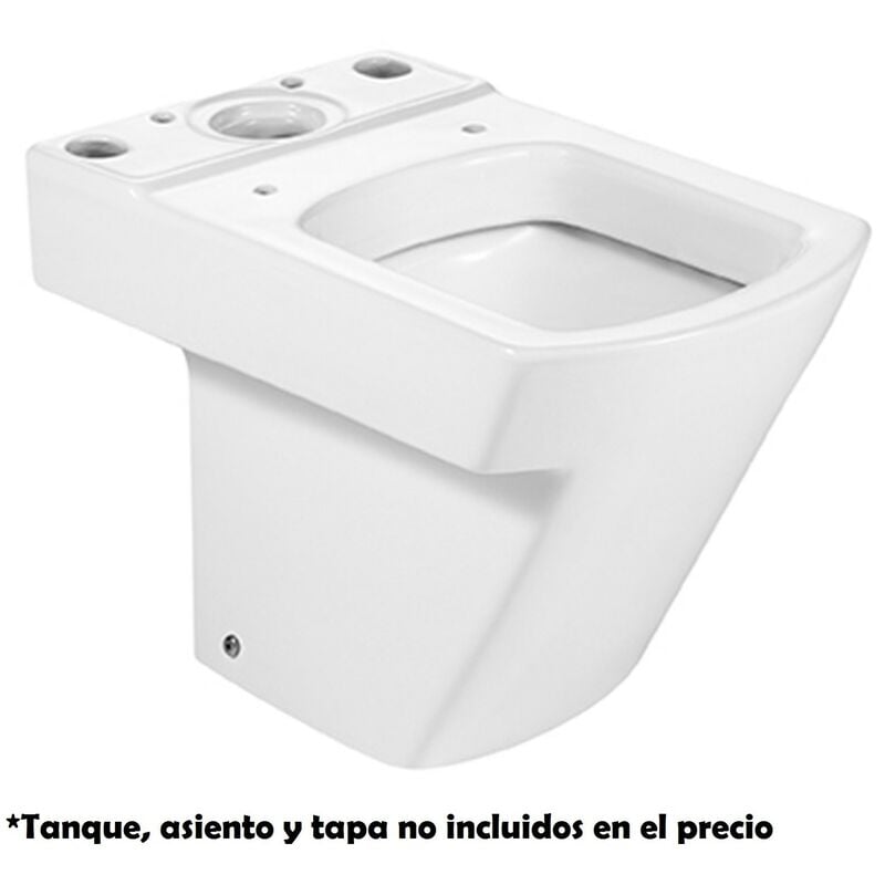 

Taza compacta con salida dual para inodoro de tanque bajo HALL - ROCA