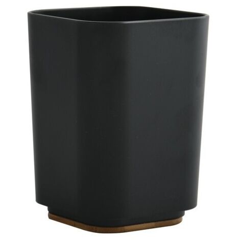 Taza PS & Bambú KAMLA Negro MSV
