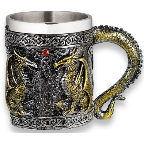 Taza Resina Dragones