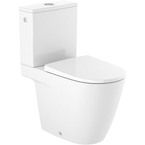 Asiento tapa wc adaptable para el modelo Victoria de Roca.