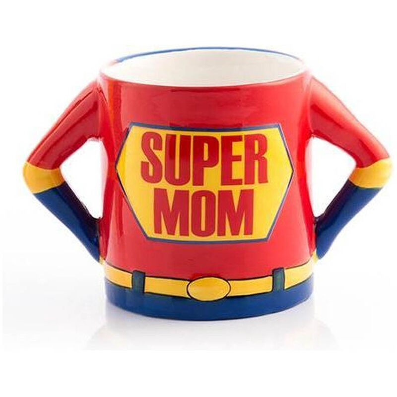 

Taza Super Mom de Cerámica de Gres 11 x 10cm, 500ml