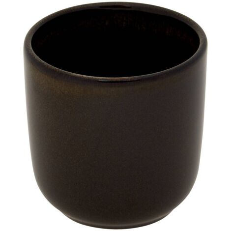 Taza Terre inconnue tonka marrón D6,7xp5,5cm - Atmosphera créateur d'intérieur