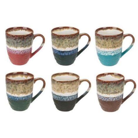 Tazas de cafe mug 369 cl colores surtidos