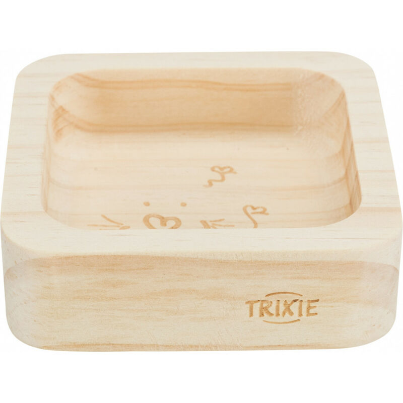 

Tazón de madera de 60 ml. 8 x 8 cm. para roedores.