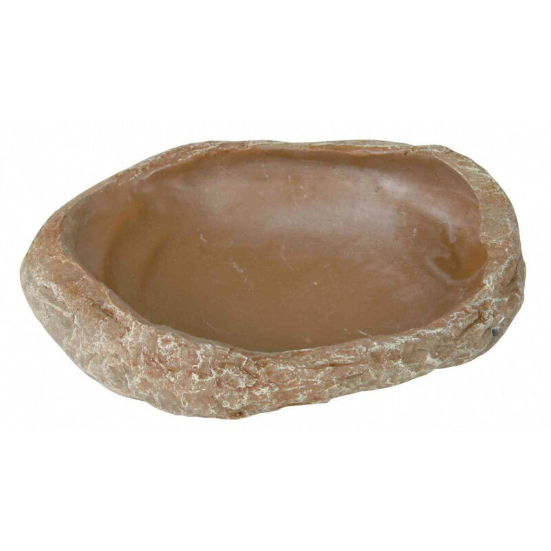 

Alimento para reptiles y agua Tamaño del recipiente 15 × 3.5 × 12 cm H 3.5 cm