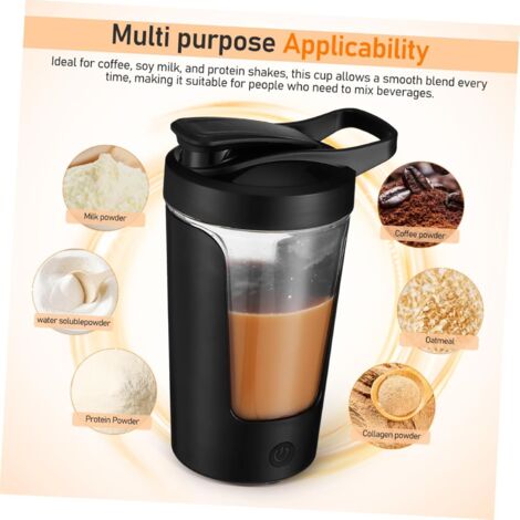 Tazza automescolante ricaricabile, shaker portatile per proteine e miscelatore per bevande, agitazione automatica per caffè, latte e frullati
