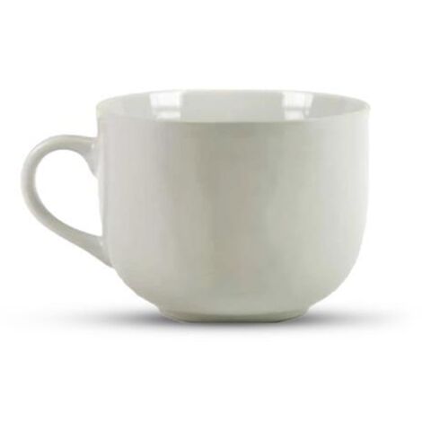 TAZZA BIANCA IN CERAMICA 450ML