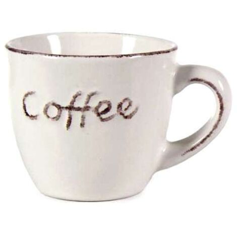 Tazza Caffè Ceramica Coffee Pz 6 Bellintavola