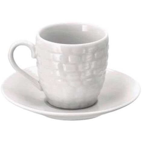 Tazza Caffè Porcellana Quadri Pz 6 Ad