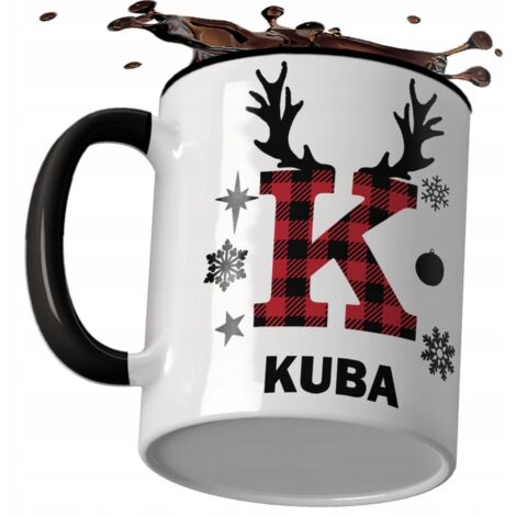 TAZZA DI NATALE - UN REGALO PER LAVORO, AZIENDA, PER MAMMA, PAPÀ, CON NOME