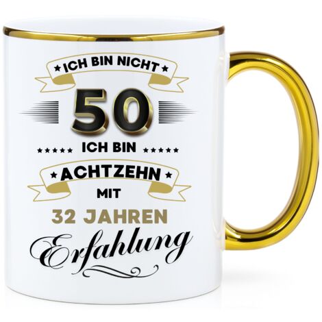 Tazza divertente, regalo per il 50° compleanno
